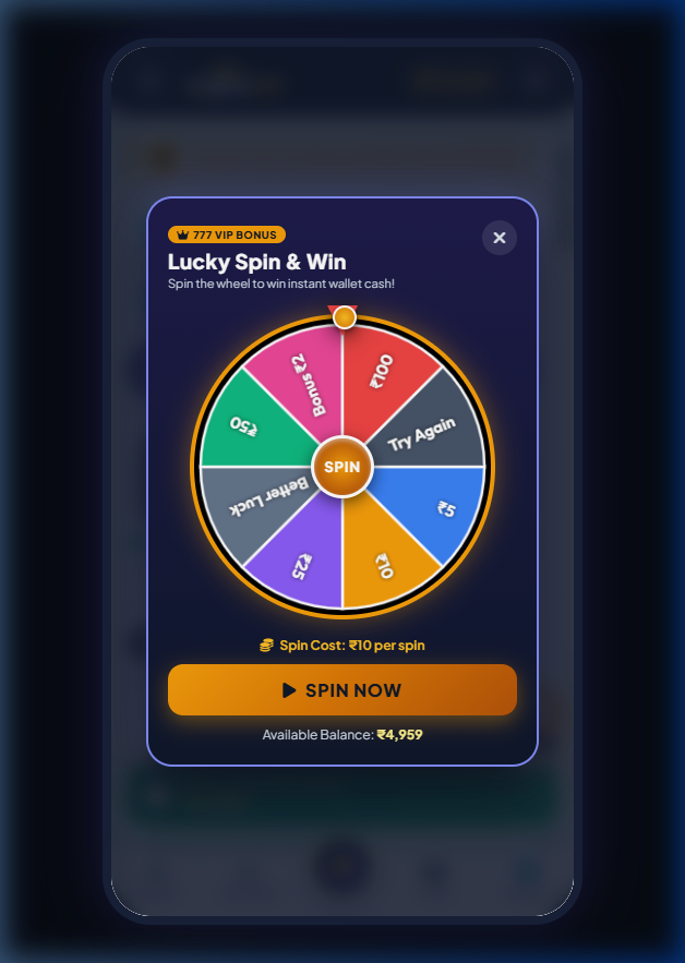 Daily Lucky Spin Wheel